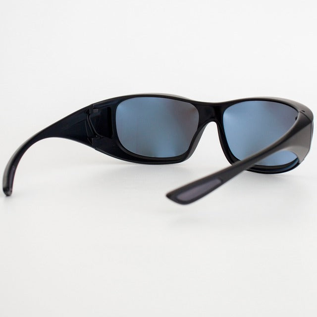 オーバーサングラス ネオコントラスト - 偏光スモーク70 – ちゃんとメガネ